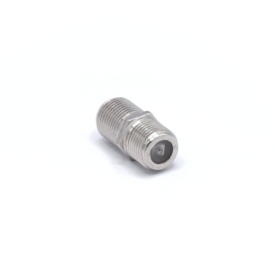 Paradar F-connector female-female adapter, low loss