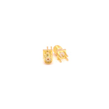 Load image into Gallery viewer, Paradar SMA female PCB edge connector, gold plated, 6.5mm square
