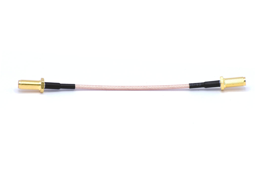 Paradar flexible SMA female-female cable adapter, 10cm
